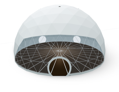 Geodesic dome tent - polidome p500