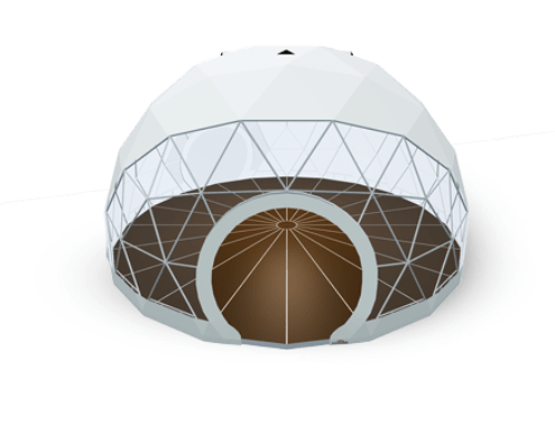 Geodesic dome tent - polidome p75